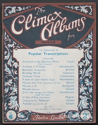 The Climax Albums for Organ No. 6
