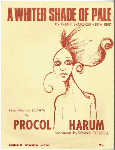 A Whiter Shade Of Pale, recorded by Procul Harum