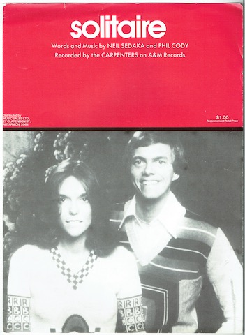 Solitaire, recorded by Carpenters