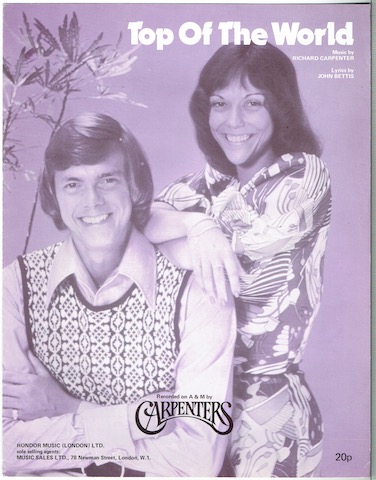 Top Of The World, recorded by Carpenters