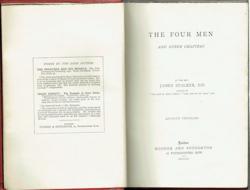 The Four Men And Other Chapters