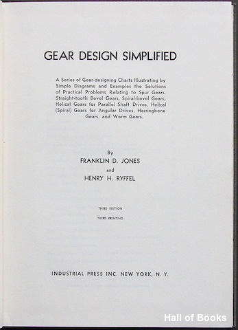 Gear Design Simplified.