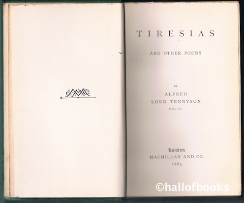 Tiresias and Other Poems