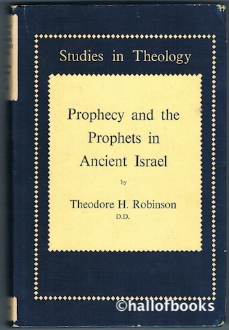 Prophecy and the Prophets in Ancient Israel