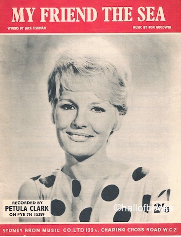 "My Friend The Sea, recorded by Petula Clark"