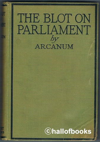 The Blot On Parliament And The Cleansing