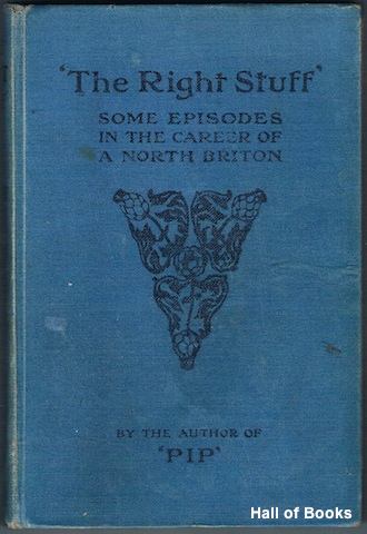 The Right Stuff': Some Episodes In The Career Of A North Briton