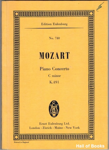 Concerto C Minor for Pianoforte and Orchestra. K. 491