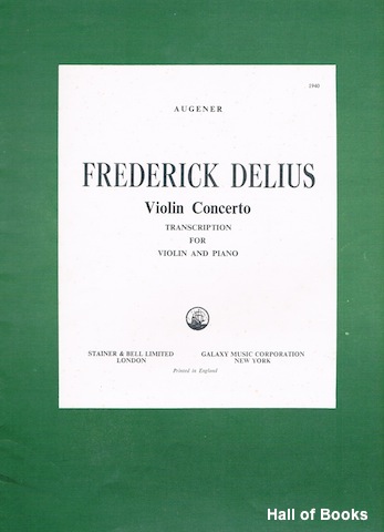 Violin Concerto: Transcription For Violin And Piano