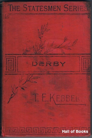 Life Of The Earl Of Derby