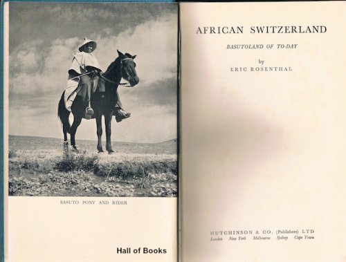 African Switzerland: Basutoland Of To-day