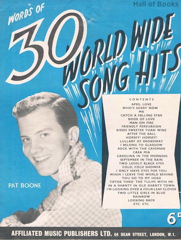 Words Of 30 World Wide Song Hits