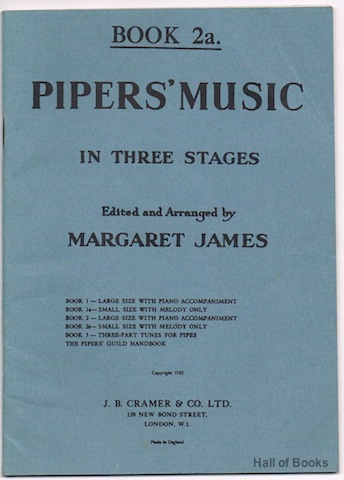 Pipers' Music In Three Stages: Book 2a - Small Size With Melody Only.