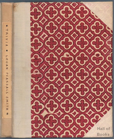 "Trivia: Printed From The Papers Of Anthony Woodhouse, Esq."