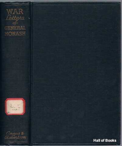 War Letters Of general Monash