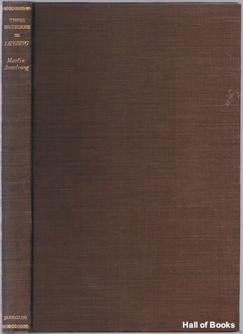 Laughing: Being One Of A Series Of Essays Edited by J. B. Priestely And Entitled: These Diversions. (Signed)
