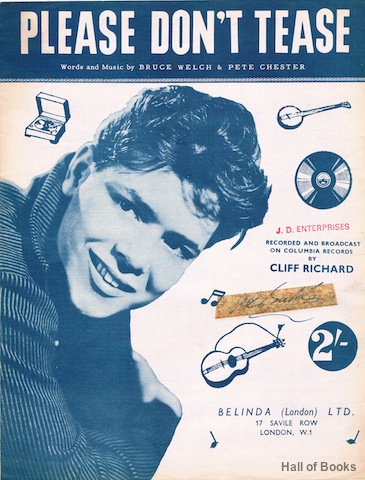 "Please Don't Tease, recorded by Cliff Richard"