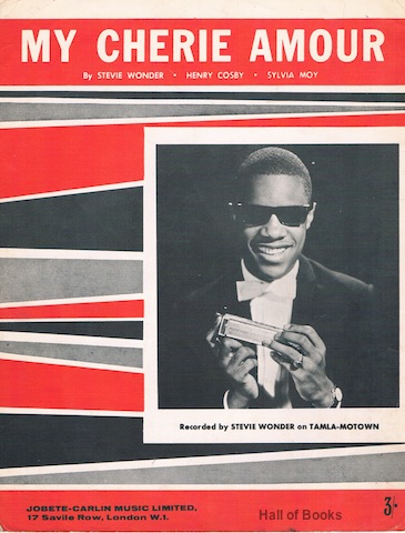 "My Cherie Amour, recorded by Stevie Wonder"