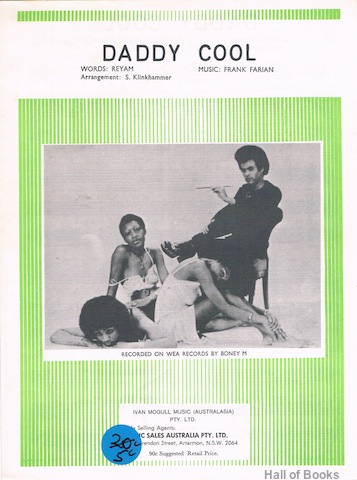 "Daddy Cool, recorded by Boney M"