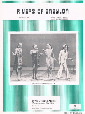 "Rivers Of Babylon, recorded by Boney M"