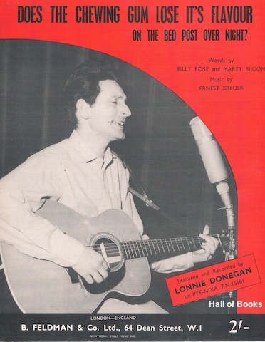Does The Chewing Gum Lose it's Flavour On The Bed Post Over Night Recorded By Lonnie Donegan
