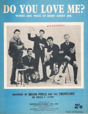 Do You Love Me Recorded By Brian Poole And The Tremeloes