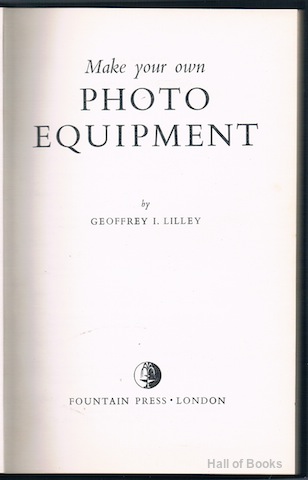 Make Your Own Photo Equipment
