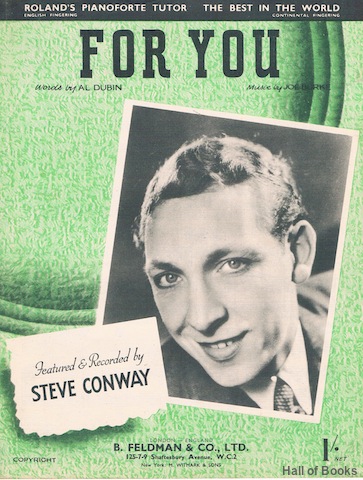 "For You, Featured and Recorded by Steve Conway"