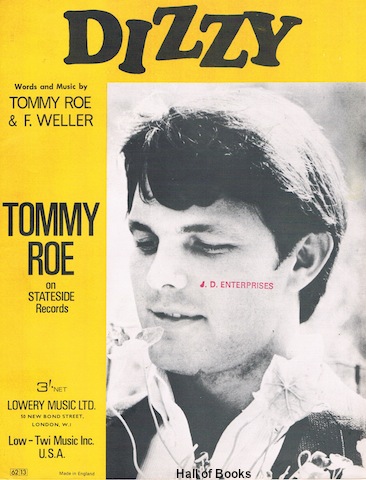 "Dizzy, Recorded by Tommy Roe"