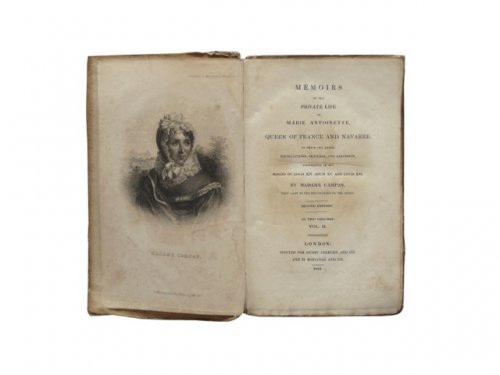 "Memoirs Of The Private Life Of Marie Antoinette, Queen Of France And Navarre. Volume II (only)"