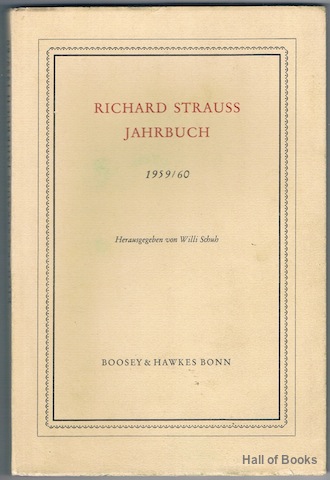 Richard Strauss Jahrbuch 1959/60