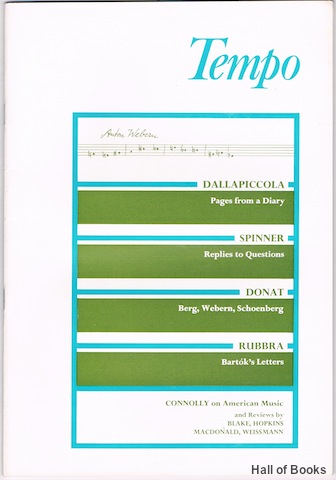 Image for Tempo: A Quarterly Review Of Modern Music. No.99 - 1972 Tempo: A Quarterly Review Of Modern Music. No.99 - 1972