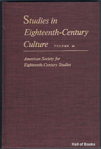 Studies In Eighteenth-Century Culture: Volume 14