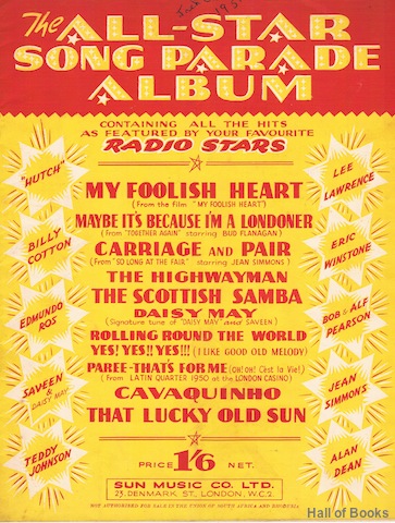 The All-Star Song Parade Album: Containing All The Hits As Featured By Your Favourite Radio Stars