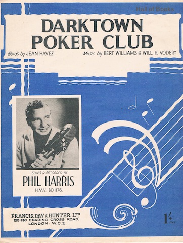 Image for Darktown Poker Club. Sung and Recorded by Phil Harris Darktown Poker Club. Sung and Recorded by Phil Harris