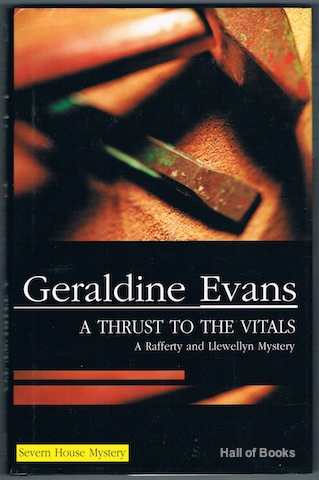 A Thrust To The Vitals. A Rafferty and Llewellyn Mystery. (Signed)
