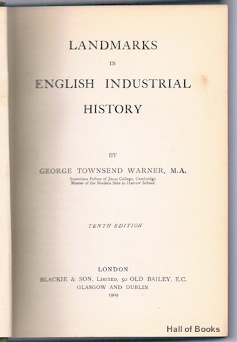 Landmarks In English Industrial History