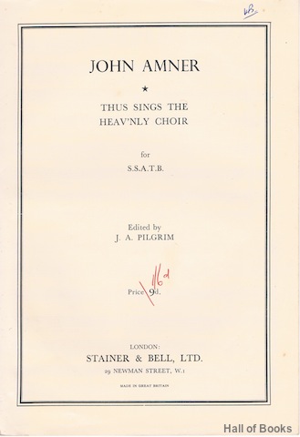 Thus Sings The Heav'nly Choir For S.S.T.A.B.