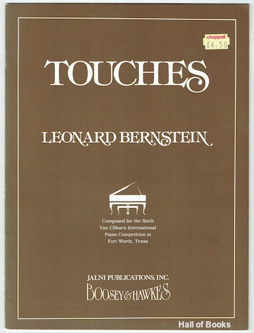 "Touches: Chorale, Eight Variations And Coda. Piano Solo"