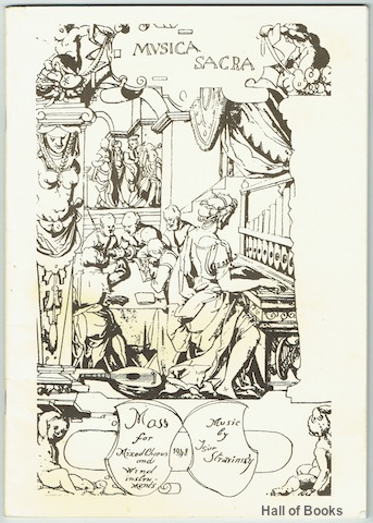 Mass For Mixed Chorus and Double Wind Quintet. Vocal Score by Leopold Spinner