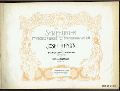 Symphonien fur Pianoforte zu 4 Handen. Band I