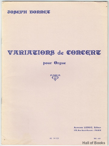 Variations de Concert pour Orgue