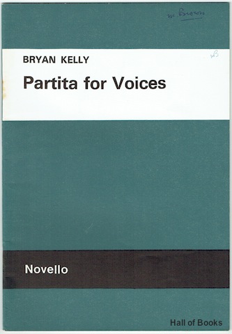 Partita For Voices: Five Songs For Unaccompanied S.A.T.B