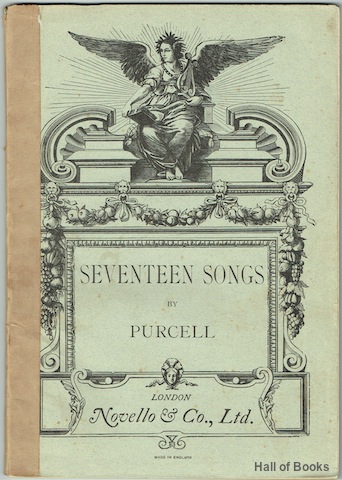 "Seventeen Songs: Edited And Arranged, With Accompaniment For The Pianoforte, By Arthur Somervell"