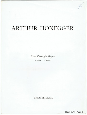 "Two Pieces For Organ: 1. Fugue, 2. Choral"
