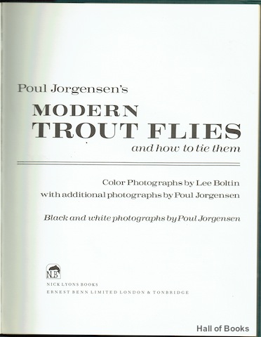 Modern Trout Flies And How To Tie Them