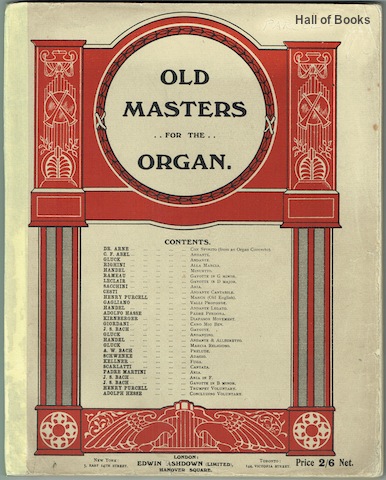 Old Masters For The Organ
