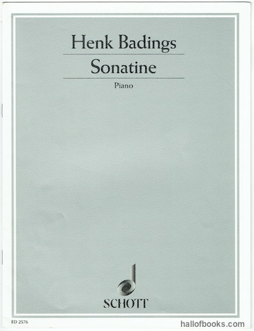 Sonatine Fur Klavier (1936)