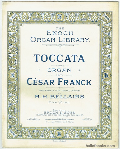 Toccata For Organ (The Enoch Organ Library)