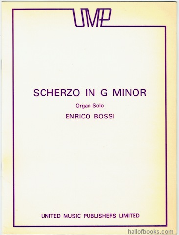 "Scherzo In G Minor: Organ Solo (Scherzo In Sol Minore per Organo). Op. 49, No. 2"